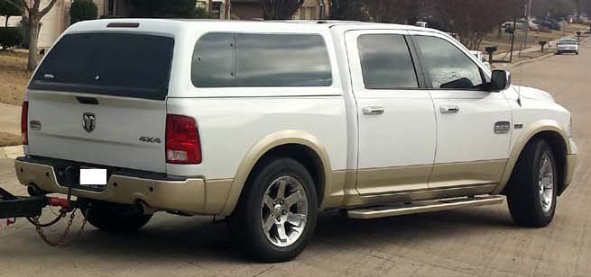 Ram 1500 camper shop shell